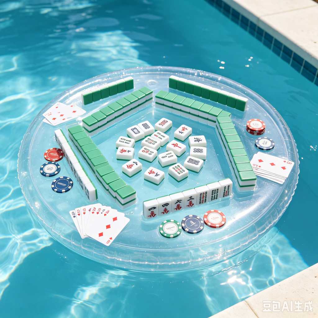 color box mahjong set packing